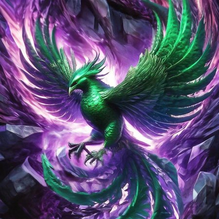 Зеленый феникс