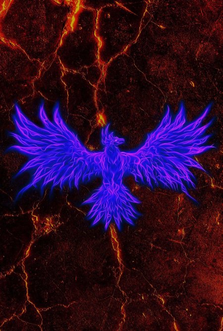 Феникс синий