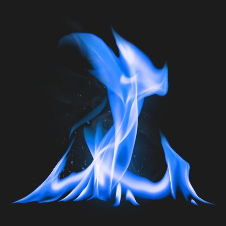 Красивое пламя