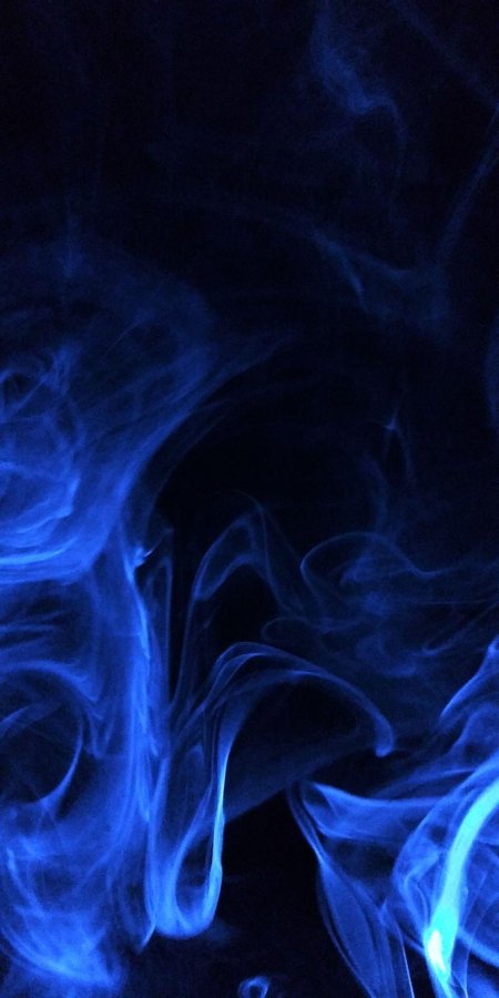 Дым синий