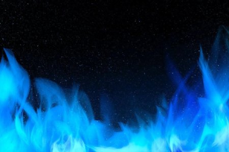 Синий огонь фон