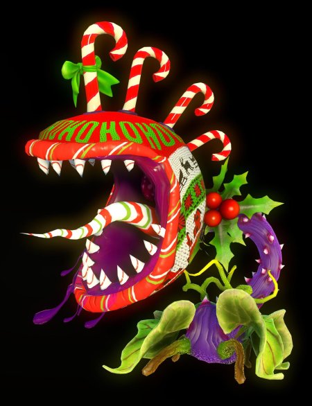 Чомпер растения против зомби