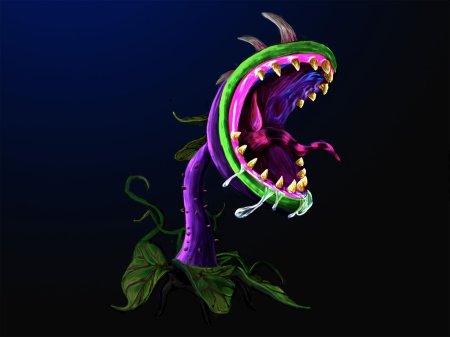 Чомпер растения против зомби садовая война 2