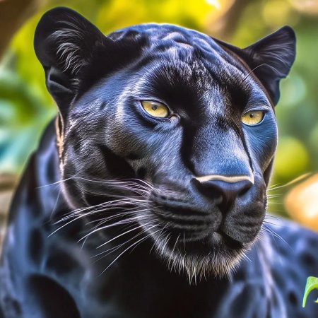 Черная пантера животное