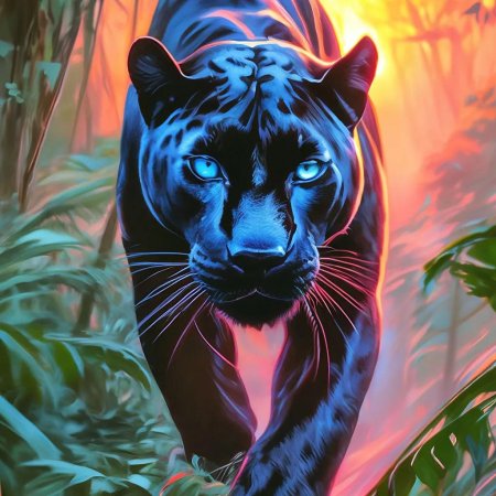 Картина пантера