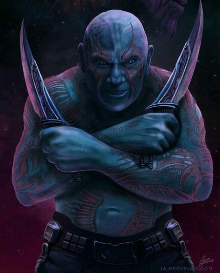 Дракс из стражей галактики