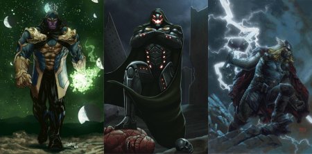 Танос vs альтрон