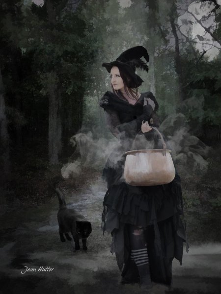 Фотосессия в стиле ведьм