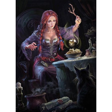 Фэнтези ведьма