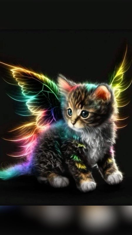 Котенок красивый