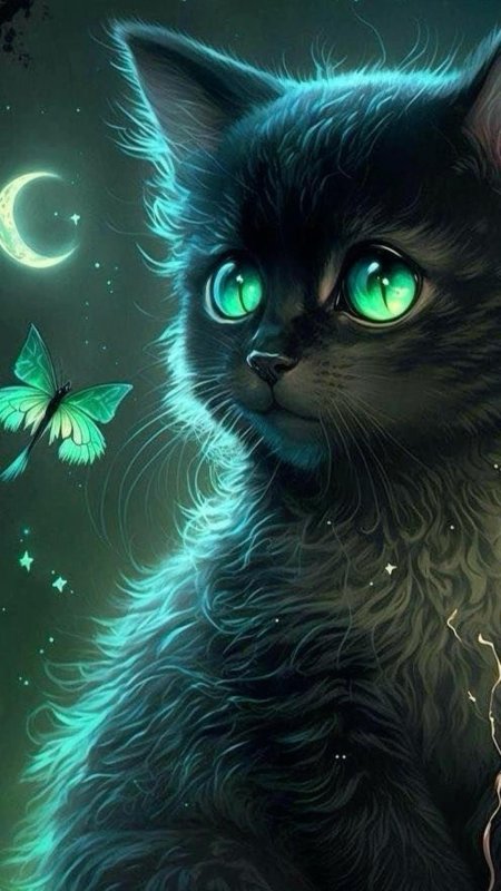 Кошачий арт