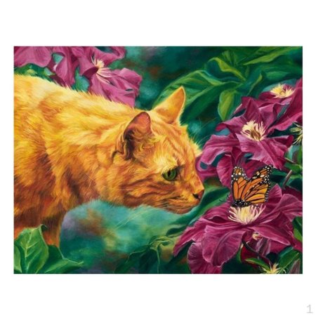 Картины по номерам рыжий кот
