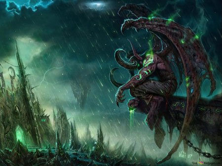 Иллидан ярость бури