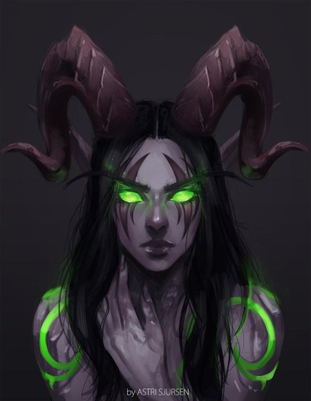 Ночной эльф демон хантер