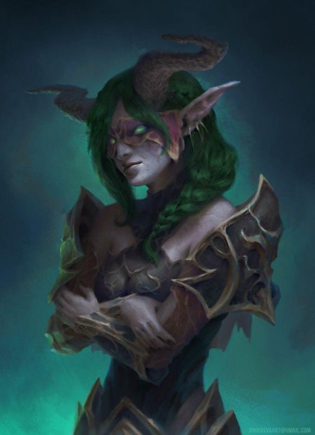 Эльф варкрафт иллидари