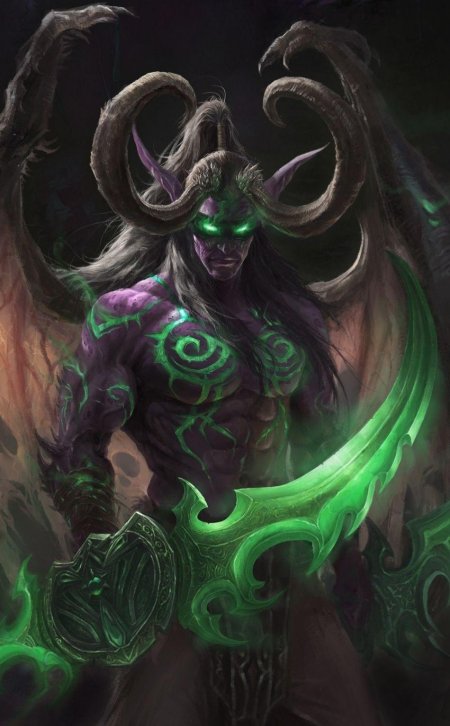 Иллидан ярость бури