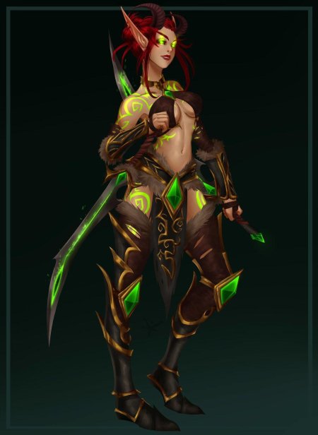 Демон хантер эльф крови