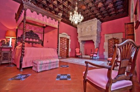 Замок интерьер