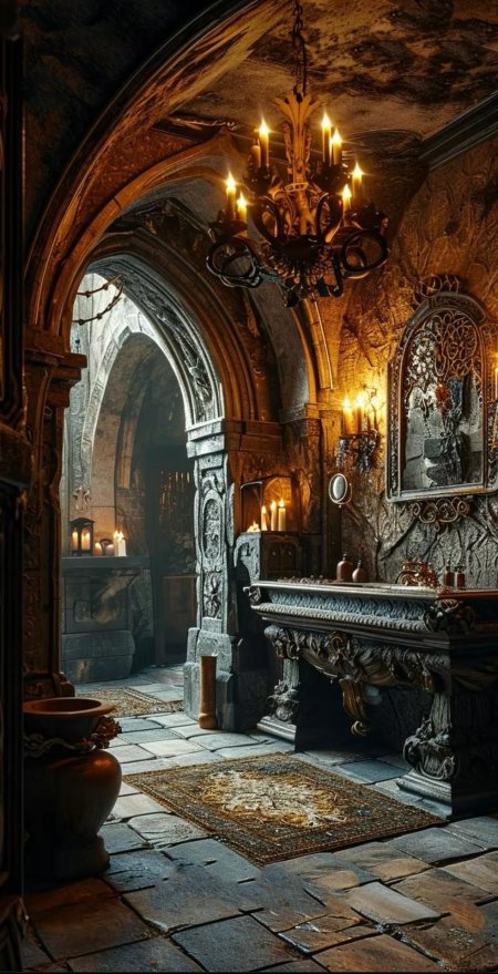 Интерьер замка