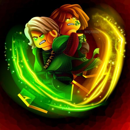 Ниндзяго ллойд девушка