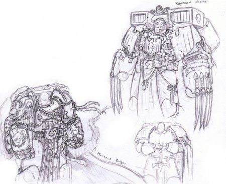 Броня космодесанта вархаммер