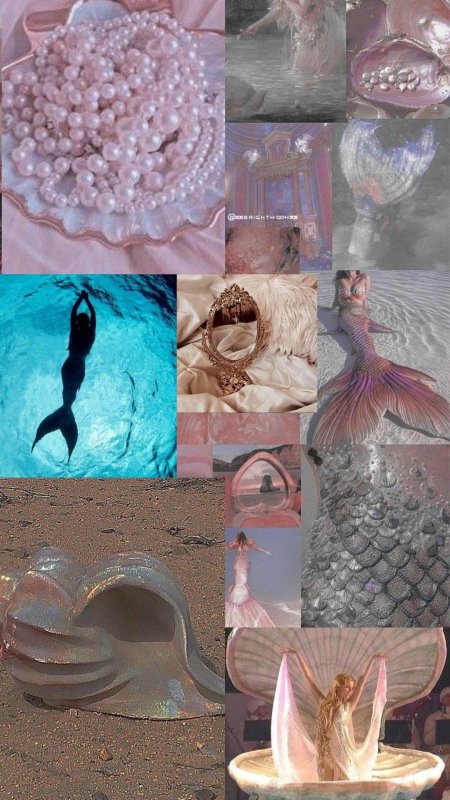 Хвост русалки эстетика