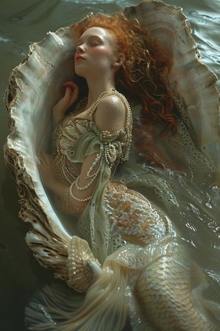 Русалка фотосессия