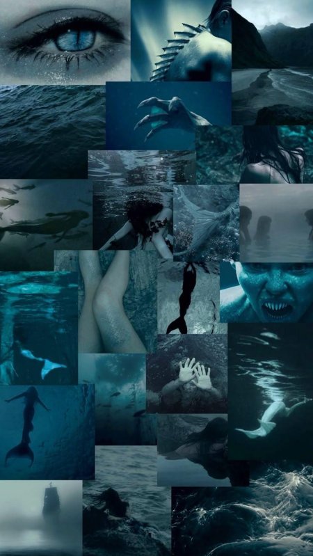 Русалка иллюстрация