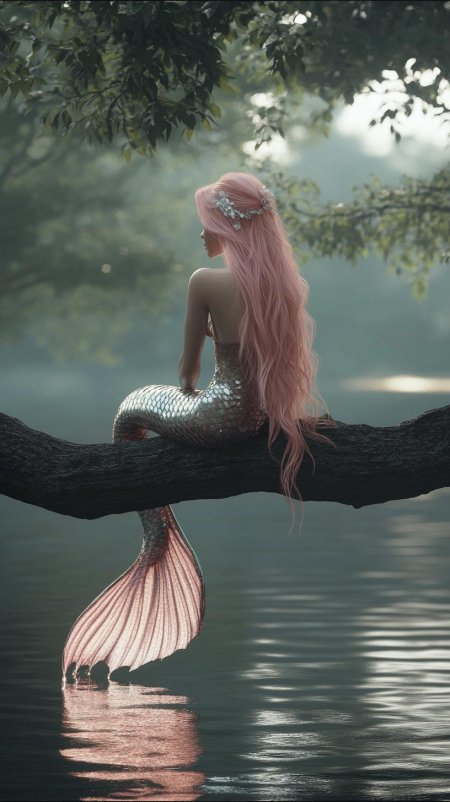 Образ русалки для фотосессии