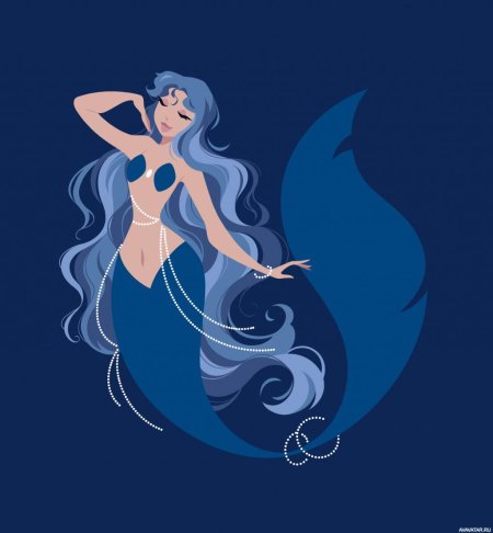 Персонажи русалочка