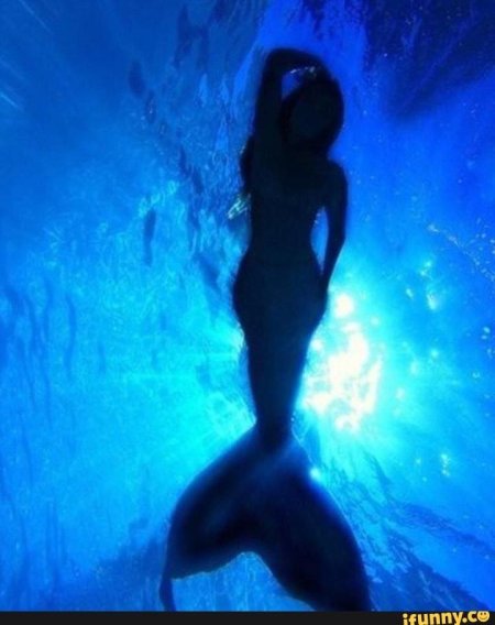 Русалка красивая