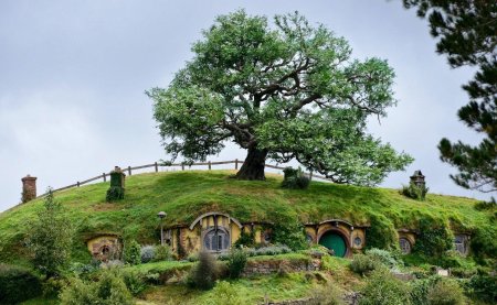 Новая зеландия хоббитон дом бильбо