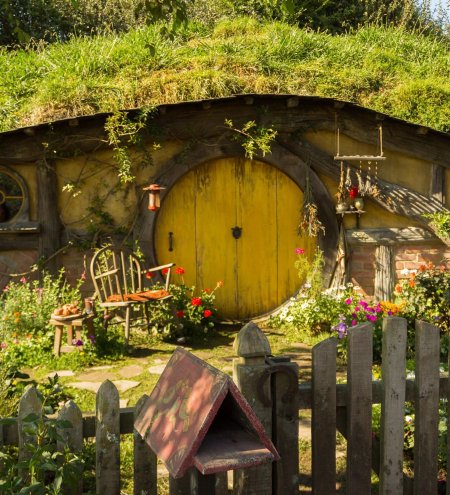 Новая зеландия хоббитон дом бильбо