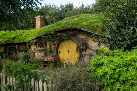 Новая зеландия хоббитон дом бильбо