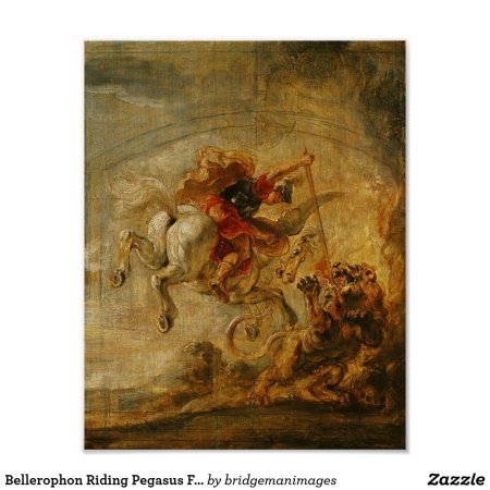 Беллерофонт пегас и химера рубенс