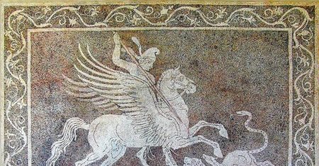 Беллерофонт мозаика