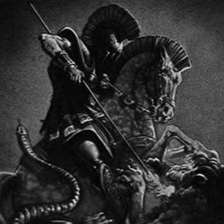 Эскиз тату гладиатор