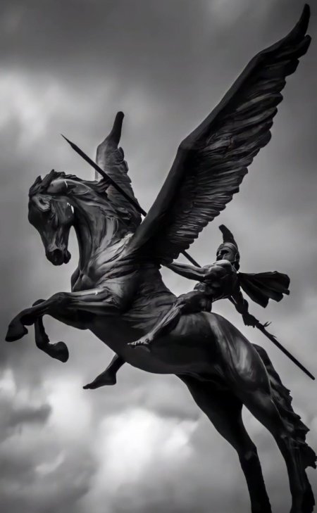 Беллерофонт статуя