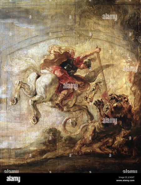 Беллерофонт пегас и химера рубенс