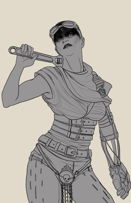 Безумный макс фуриоса арт