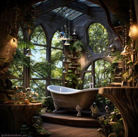 Дом в стиле фэнтези