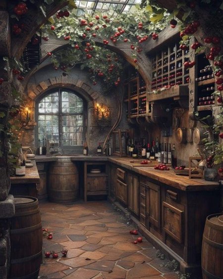 Интерьер кантри