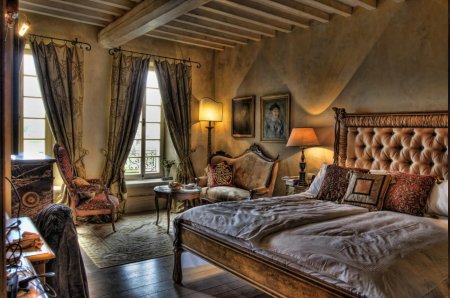 Спальни в тосканском стиле