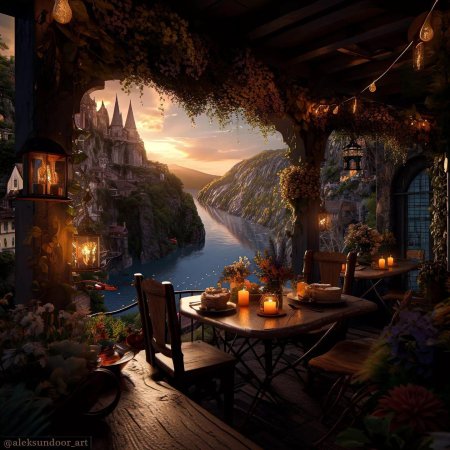 Пейзаж сказочный