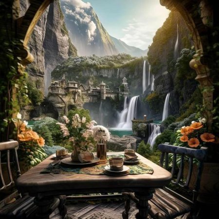 Пейзажи фэнтези