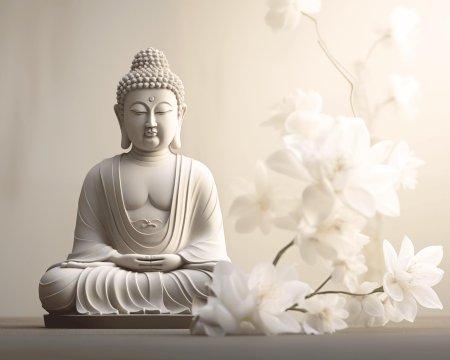 Meditating buddha