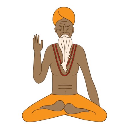 Йог мультяшный