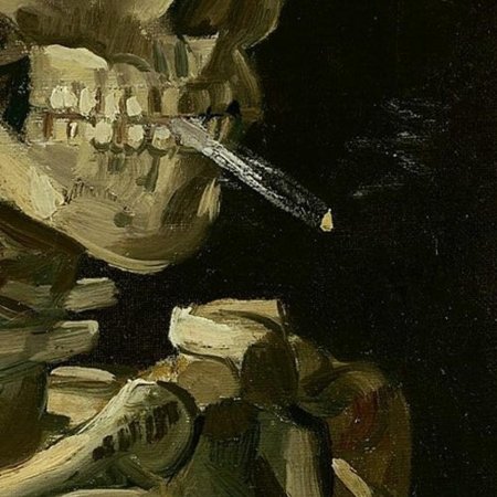 Ван Гог: Курящий скелет