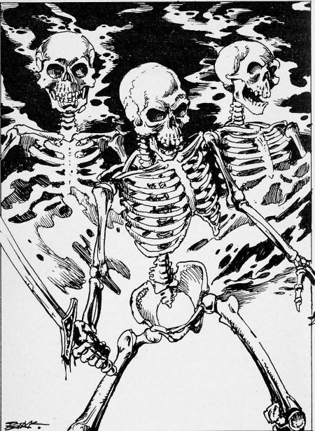 Плакаты со скелетами