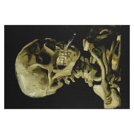 Винсент ван гог череп с горящей сигаретой